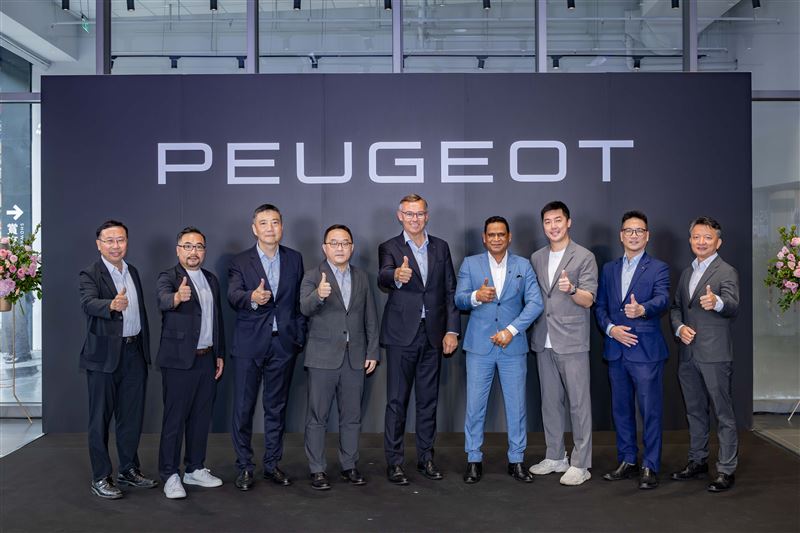 PEUGEOT全球CEO Alain FAVEY日前親自抵台。（PEUGEOT提供）