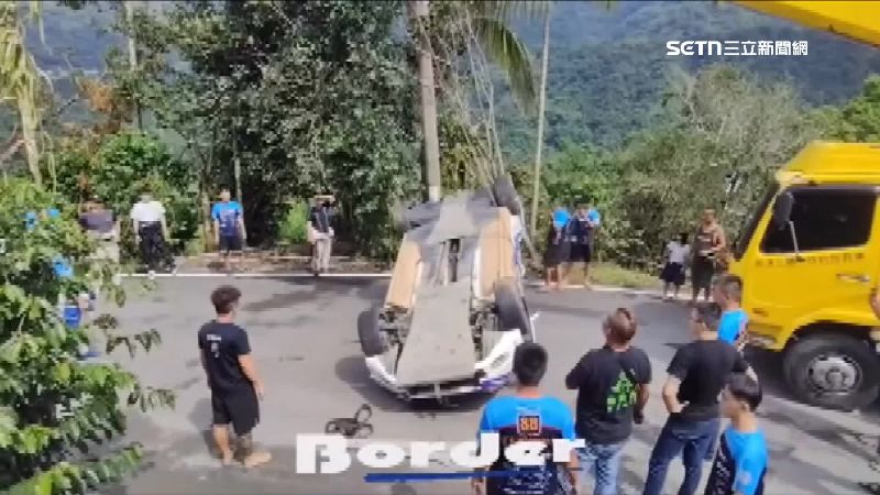 那瑪夏拉力賽事故　1670萬賽車打滑墜山谷