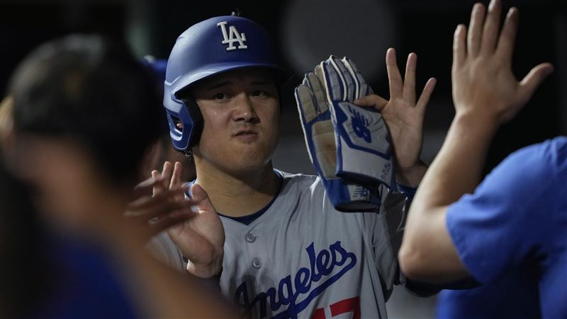 大谷敲勝利打點　又跑回聯盟最速第100分