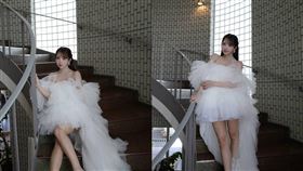 網友見三上悠亞身上婚紗與自己同款崩潰。（圖／翻攝自三上悠亞IG）