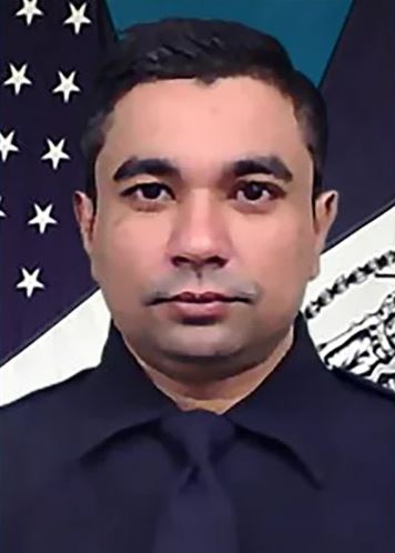 遭槍殺身亡的紐約市警察伊斯蘭。（圖／翻攝自NYPD）