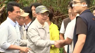 大罷免後首露面 行政院長卓榮泰台南勘災