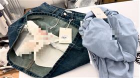 經血,服飾店,Threads,試穿（圖／翻攝畫面）