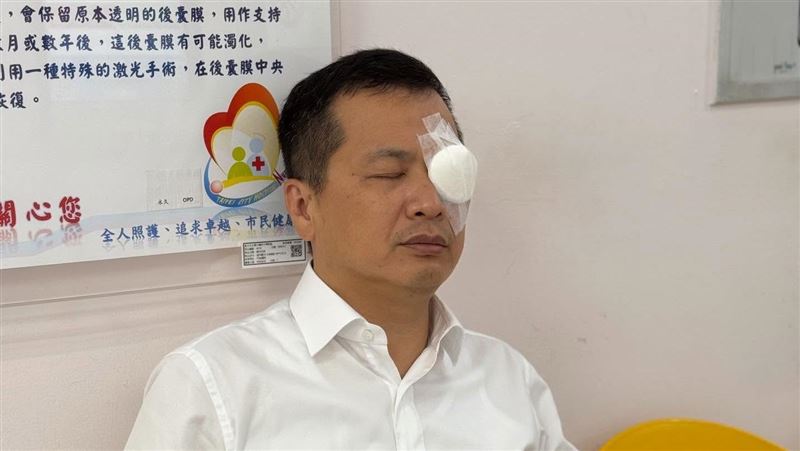 曝眼睛痛動手術 羅智強:可惡的賴清德!