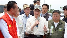 ▲行政院長卓榮泰前往台南、嘉義、雲林勘災。（圖／行政院提供） 