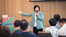 ▲民進黨新北市黨部主委蘇巧慧出席「政動新世代-Team Taiwan青年營」。（圖／民進黨新北市黨部提供） 