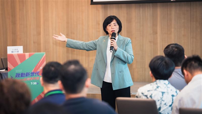 民進黨立委蘇巧慧也成狗仔跟拍受害者。（圖／民進黨新北市黨部提供）