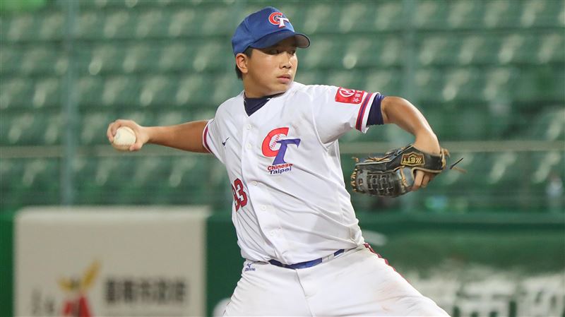U12台灣小將鍾定栩。(圖/棒協提供)