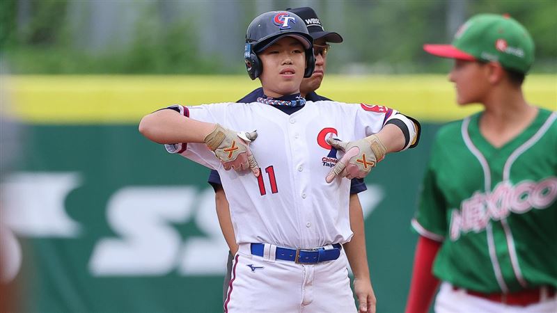 U12台灣小將陳啟盛。(圖/棒協提供)