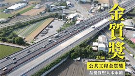 第25屆公共工程金質獎將自8月1日至29日受理推薦報名。(圖/工程會提供)
