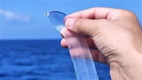▲中國海洋科學考察團隊近日意外捕獲一條透明鰻魚。（圖／翻攝自微博）