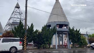 入夜暴雨水上鄉小淹　菁寮天主堂重創