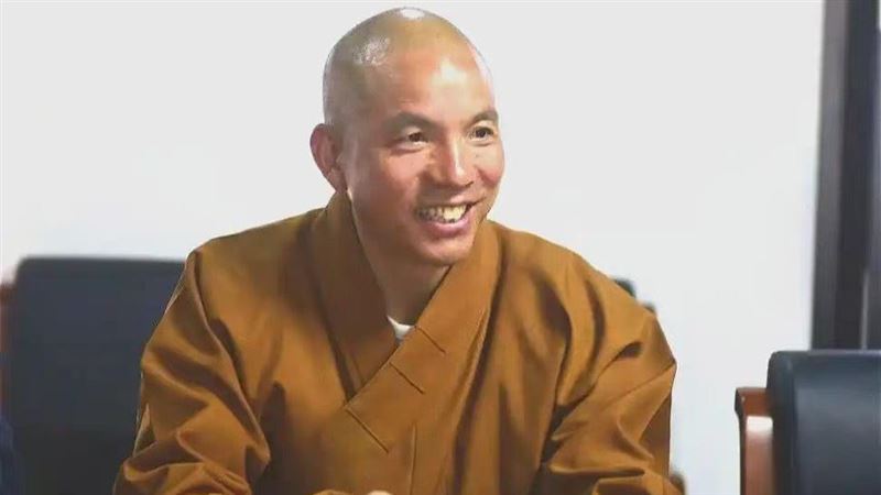 少林寺官宣新任方丈「印樂法師」,他也是中共現任第十四屆全國人大代表。(圖/翻攝自微博)