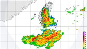 中央氣象署在今（30）天08:35發布豪雨特報。（圖／翻攝自氣象署）