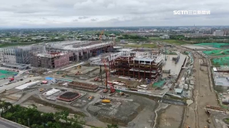水退了！台積電嘉義廠區空拍畫面獨家曝光