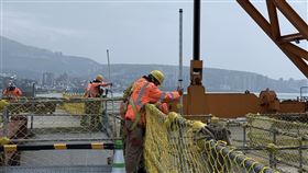 淡江大橋（圖／記者李育道攝影）淡水,閉合,塞車,通車