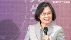 ▲蔡英文出席「PROTOTYPE：民主先生2.0數位李登輝」特展。（圖／翻攝畫面）