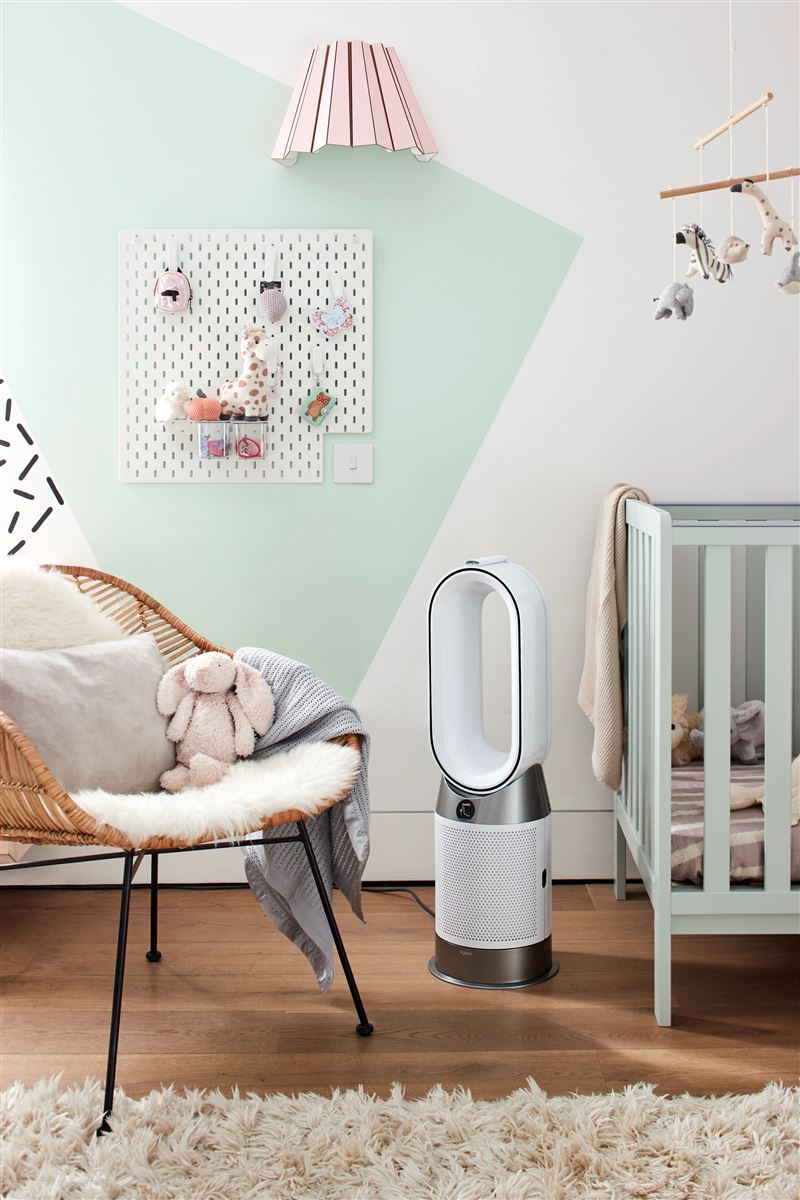 Dyson Purifier Cool二合一涼風智能空氣清淨機TP11與Dyson Purifier Hot+Cool三合一涼暖智能空氣清淨機HP11登場。(圖/品牌業者提供)