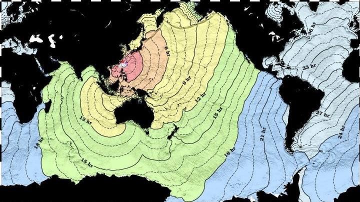全台6區海嘯警報！俄國震波13:18開始襲台