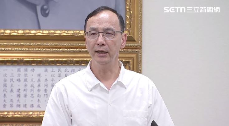 朱立倫表示,自己之所以不斷對政治極端運動提出示警,是因為歷史的教訓。(資料圖/記者詹宜庭攝影)