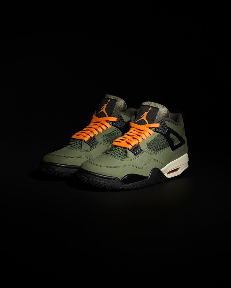 UNDEFEATED與Jordan Brand推UNDEFEATED x Air Jordan 4聯名款。(圖/品牌業者提供)