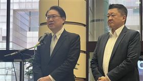 ▲民進黨秘書長林右昌請辭獲准，職務由副秘書長何博文暫代。（圖／記者劉秀敏攝影）