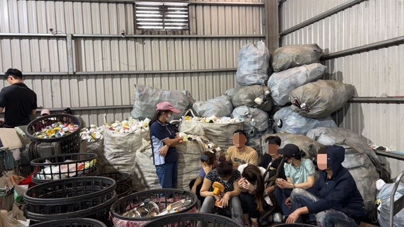 新北資收場雇非法移工　專勤隊1次逮45人