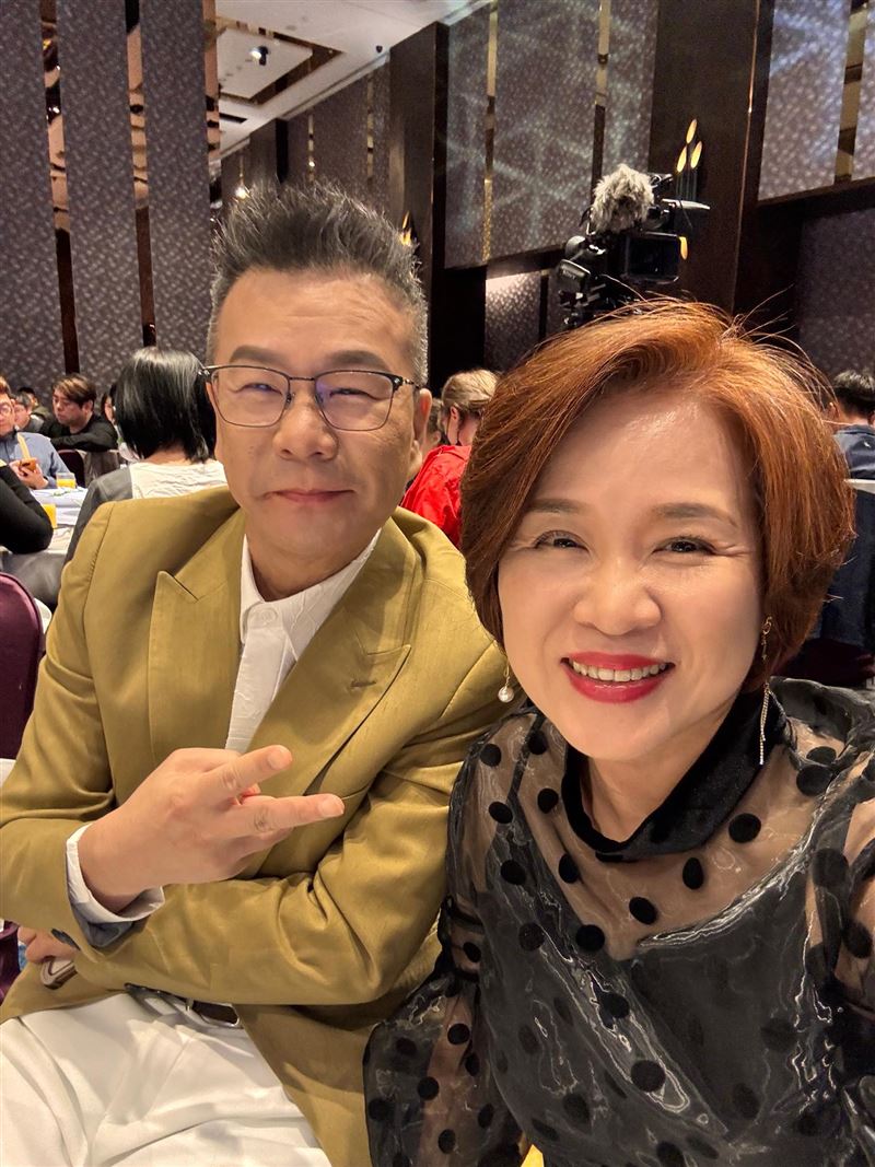楊月娥透露上次見到沈玉琳,分享兩人對話。(圖/翻攝自臉書)