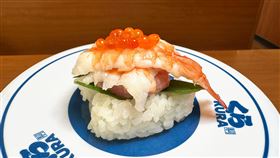 藏壽司,贅澤鮮蝦海鮮塔(業者提供)