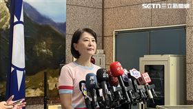 ▲王鴻薇受訪。（圖／記者詹宜庭攝影）