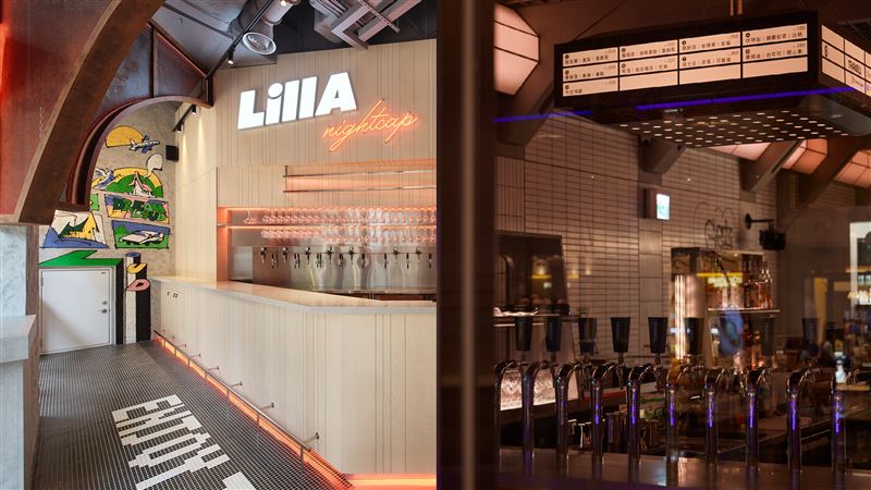 DREAM PLAZA一樓進駐2間全新餐酒館LillA、Transit。（圖／品牌提供）