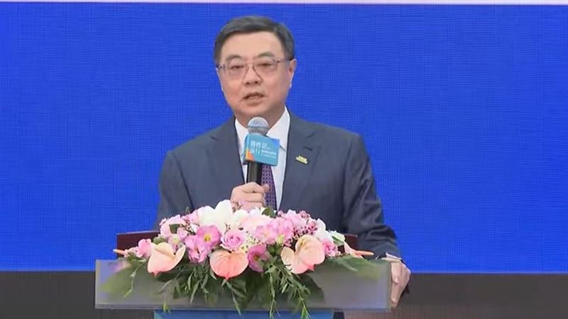 行政院長卓榮泰今(30)日出席「國家鐵道博物館第一階段開放開幕式」。(圖/翻攝畫面)