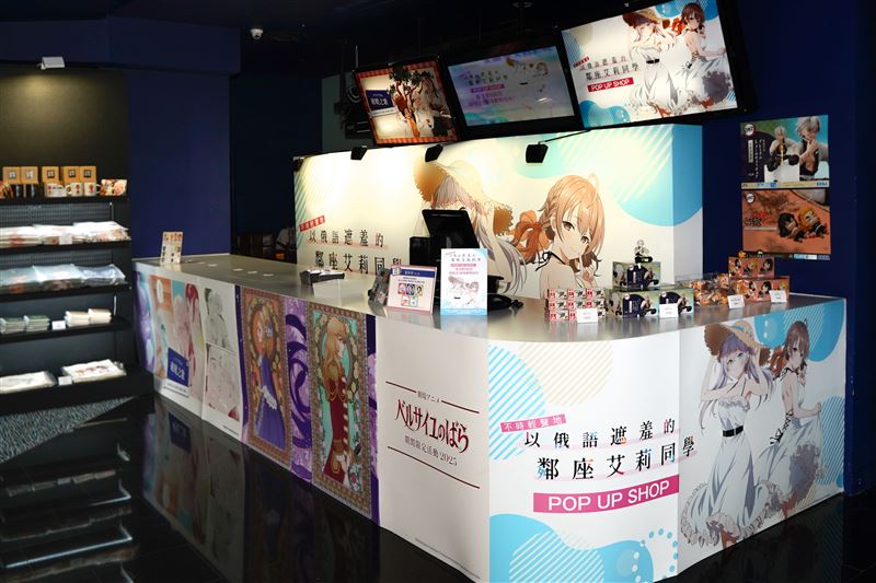 期間限定快閃店集結日本最夯動漫IP,從日本進口獨家限量商品。(圖/甲上娛樂提供)