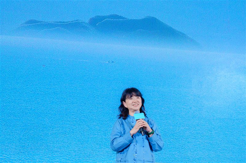 文化部 李靜慧次長參與過三屆馬祖國際藝術島，非常推薦登島欣賞。（圖／文總提供）