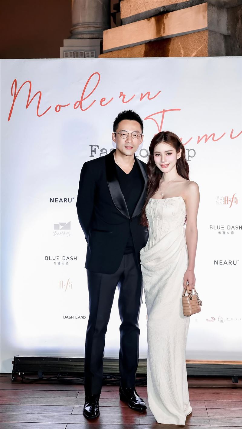 汪小菲（左）與Mandy（右）結婚1年多，頻頻被爆當爸媽。(圖／翻攝自馬筱梅IG)