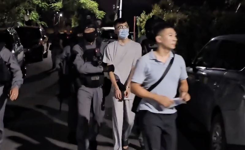 殘忍砍死夜店女公關的劉姓前男友，已在宜蘭落網。（圖／翻攝畫面）