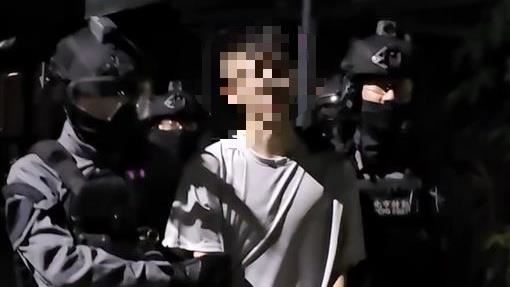 殘忍砍死夜店女公關的劉姓前男友，已在宜蘭落網。（圖／翻攝畫面）