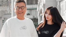 沈玉琳跟芽芽感情恩愛。（圖／翻攝自臉書）