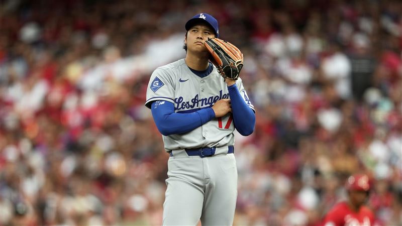 大谷速球控制不佳　沒投滿4局提前換下場