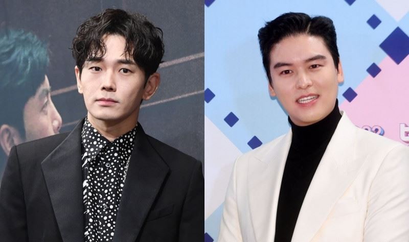 男星溫朱莞、李章宇雙雙被瘋猜是劈腿男星。（圖／翻攝自Naver）