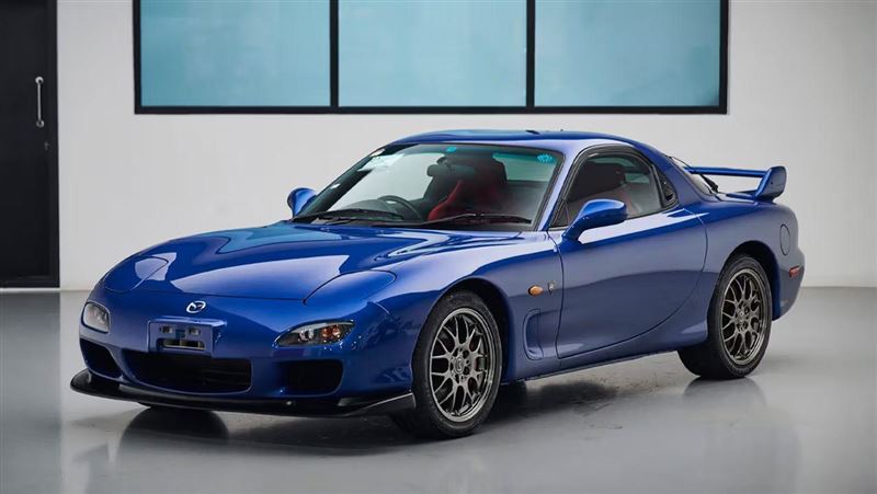 馬自達RX-7 Spirit R Type A轉子引擎跑車。（翻攝Collecting Cars網站）