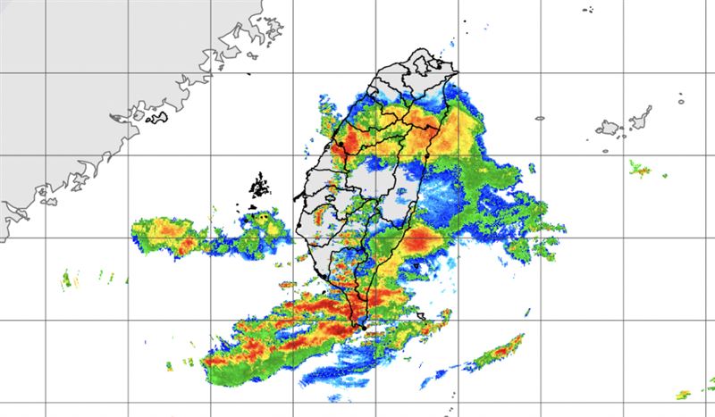 新／雨彈狂轟11縣市　5縣市超大豪雨特報