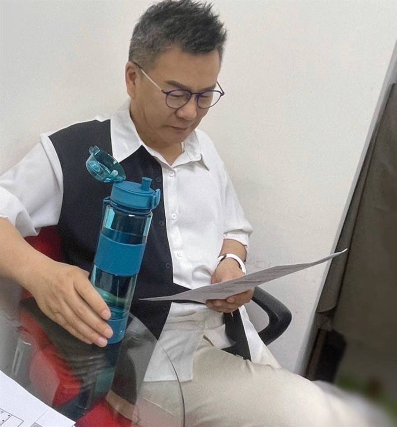 沈玉琳病倒消息曝光後，外界十分關心他的現況。（圖／翻攝自臉書）