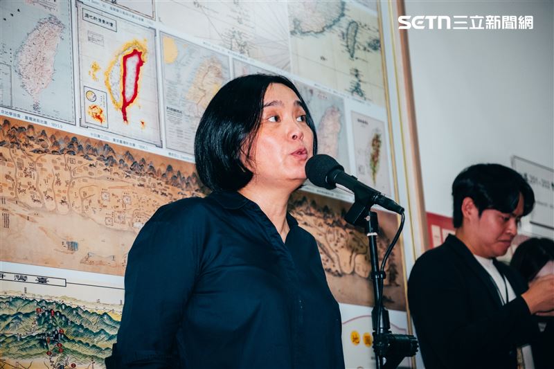 林楚茵痛批「吳三桂不演了」,國民黨寧可改掉國土韌性預算,也要普發現金,形同引狼入室。(圖/記者楊士誼攝影)