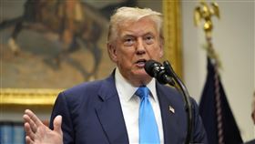 ▲川普祭出重稅懲罰印度。（圖／美聯社／達志影像）