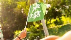 林志潔,註冊商標,柯建銘,大罷免大成宮（圖／翻攝自林志潔臉書）