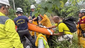 高雄,深谷,路基,路段,豪雨,水位,溪水,公路,橋梁,台20線,車禍▲圖片描述。（圖／翻攝畫面）