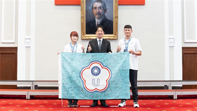 世大運台灣創佳績　賴清德：繼續挑戰世界