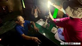 台中貨櫃獨居張阿公／華山基金會提供