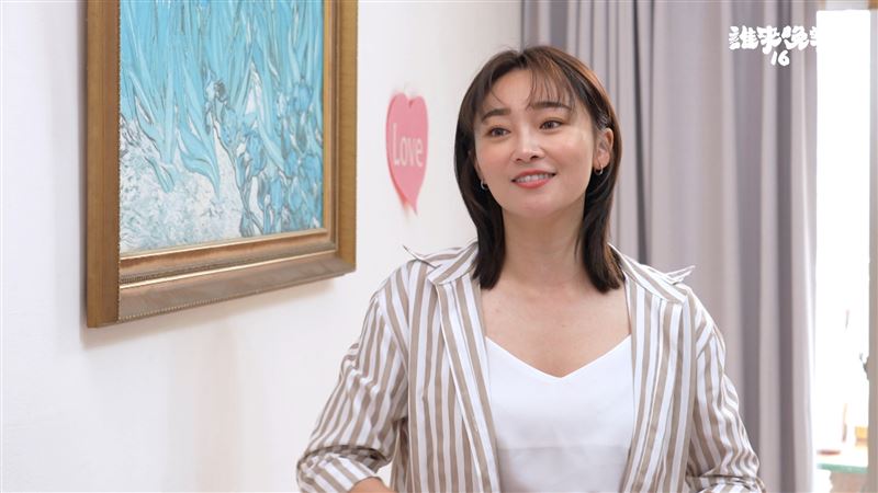張文綺在節目中大方分享單身5年心境。(圖/公視提供)